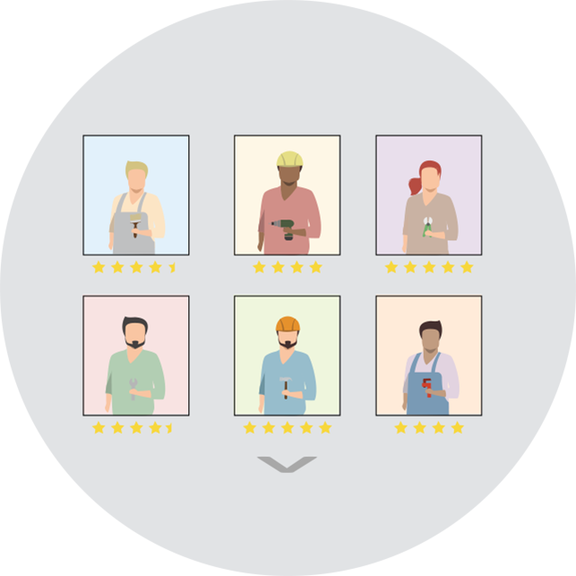 The best professional for every job